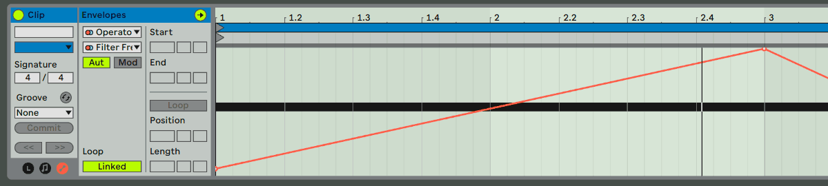 Ableton Automation on the same parameter