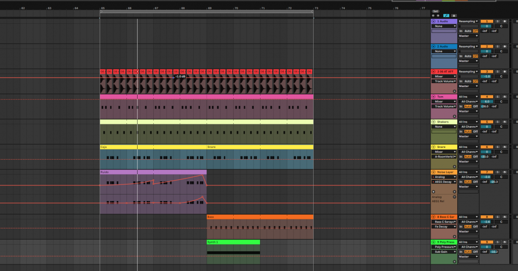 effects transitions more natural reverb ableton live music production 