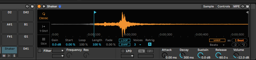 Make a beat using sounds recorded in your kitchen samples ableton live looping drums kick snare percussion