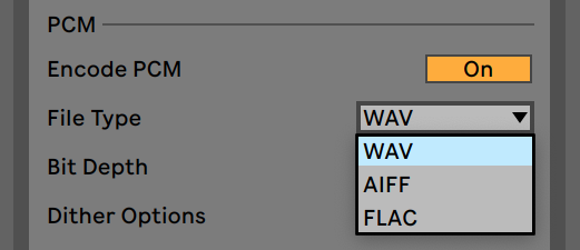 ableton live music production aulart rendering exporting track mastering mixing soundcloud settings options bit depth sample rate mp3