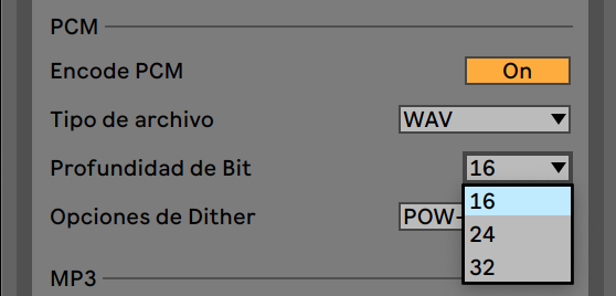 ableton live music production aulart rendering exporting track mastering mixing soundcloud settings options bit depth sample rate mp3