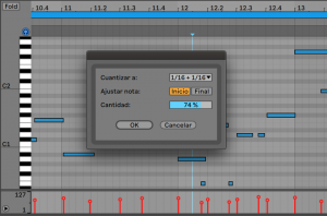 music production melody lines quantize quantization ableton live timing music theory midi notes keyboard piano