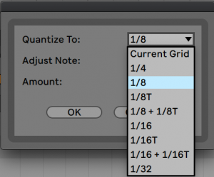 music production melody lines quantize quantization ableton live timing music theory midi notes keyboard piano