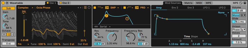 Types of synthesis in Ableton Live - music production aulart synth producer electronic music