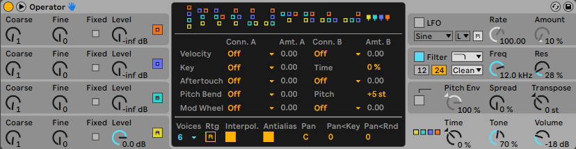 Types of synthesis in Ableton Live music production aulart synth producer electronic music