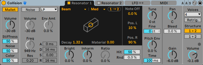 Ableton synth clearance