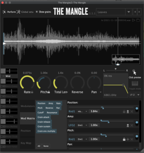 granular synthesis music production sound design aulart nature ambient