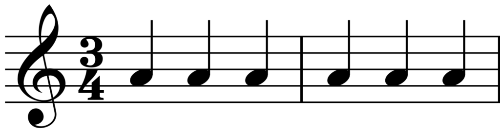 3/4 Time Signature